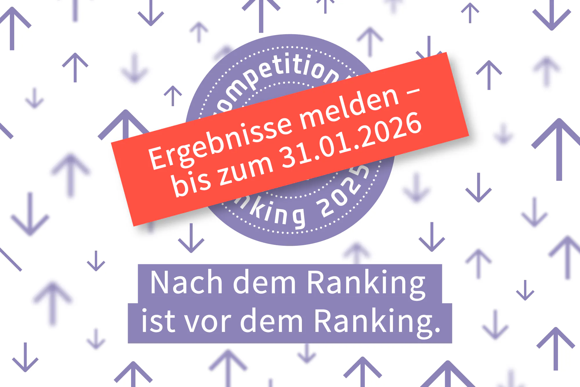 Sichern Sie Ihre Position im Ranking! - competitionline