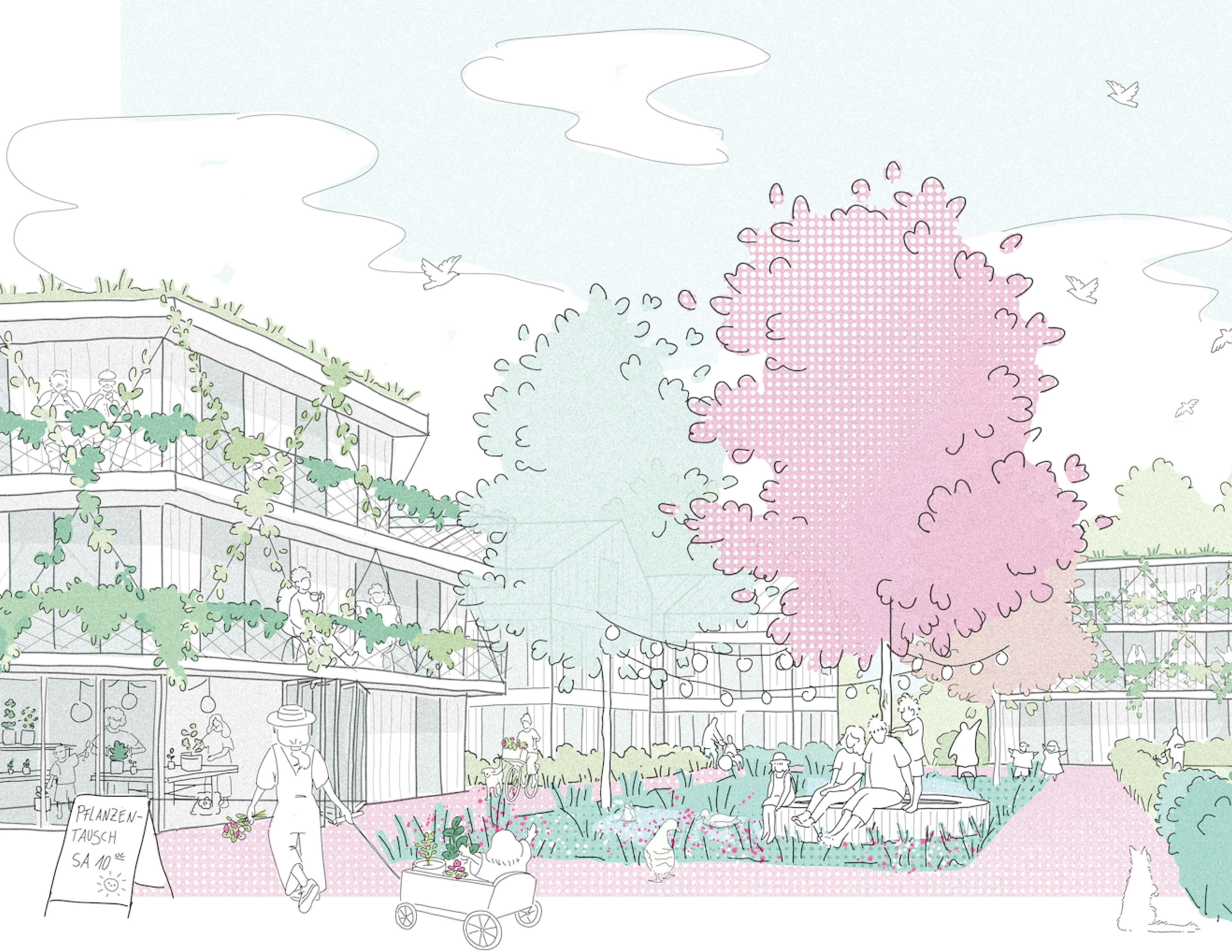 Fußgänger*innen Perspektive