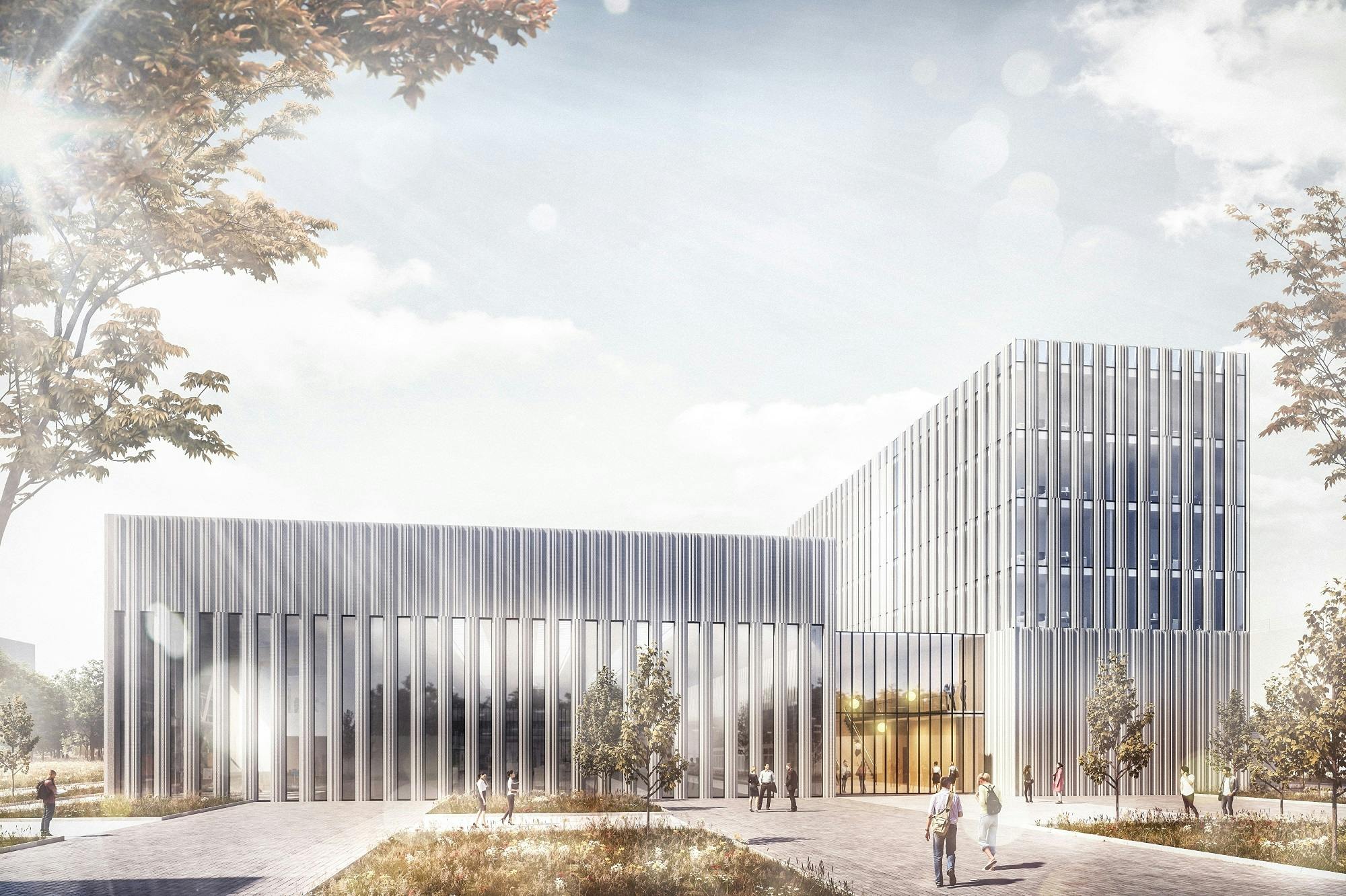 Neubau des Zentrums für digital vernetzte Produktion der RWTH Aachen