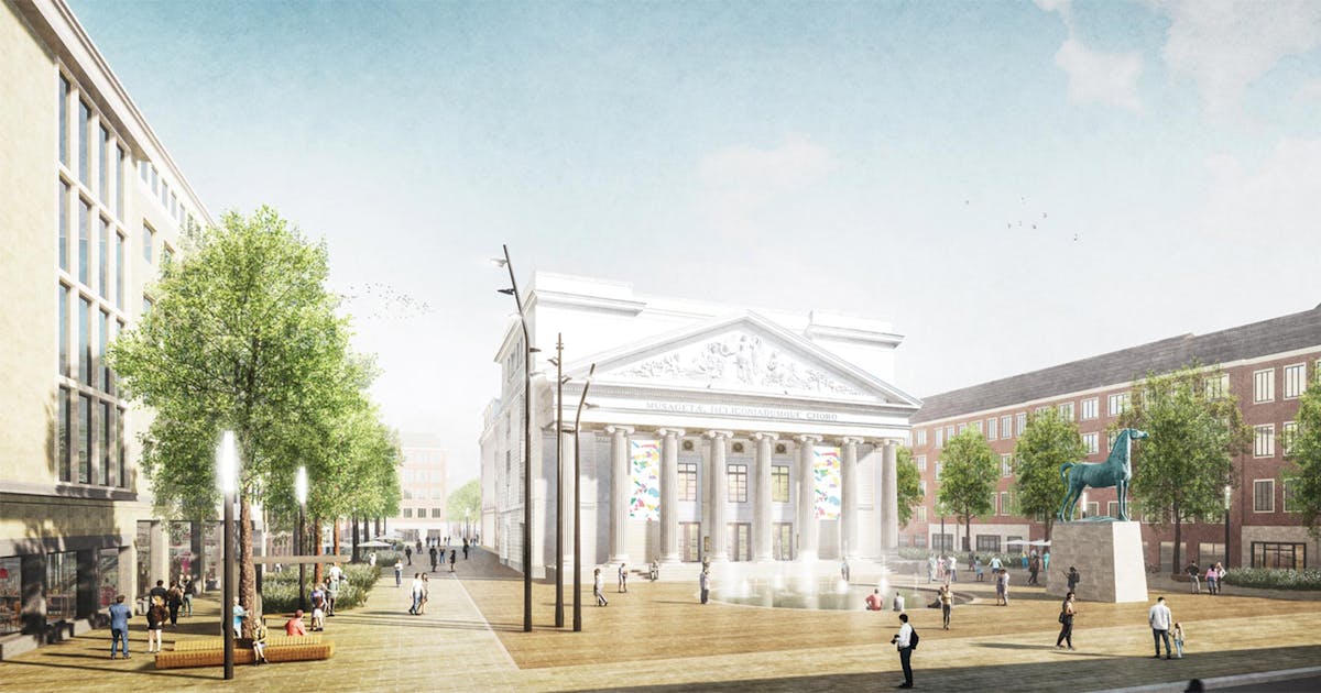 1. Preis : Umgestaltung Theaterplatz in Aachen - competitionline