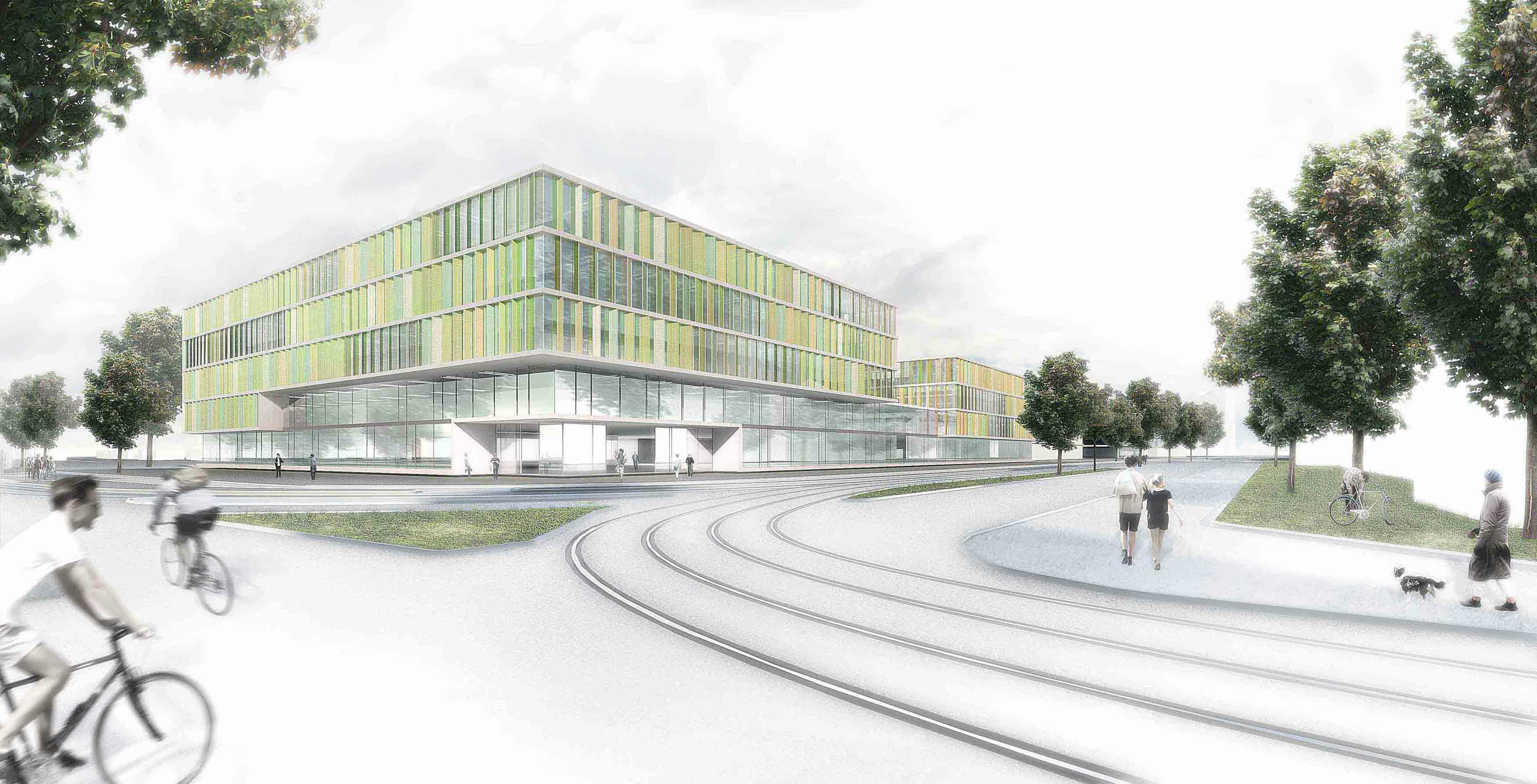 Hansestadt Lübeck Fachbereich Soziales Verwaltungszentrum Mühlentor Ein 3. Preis : Neubau Verwaltungszentrum Stadt Freiburg - 1. Baustufe