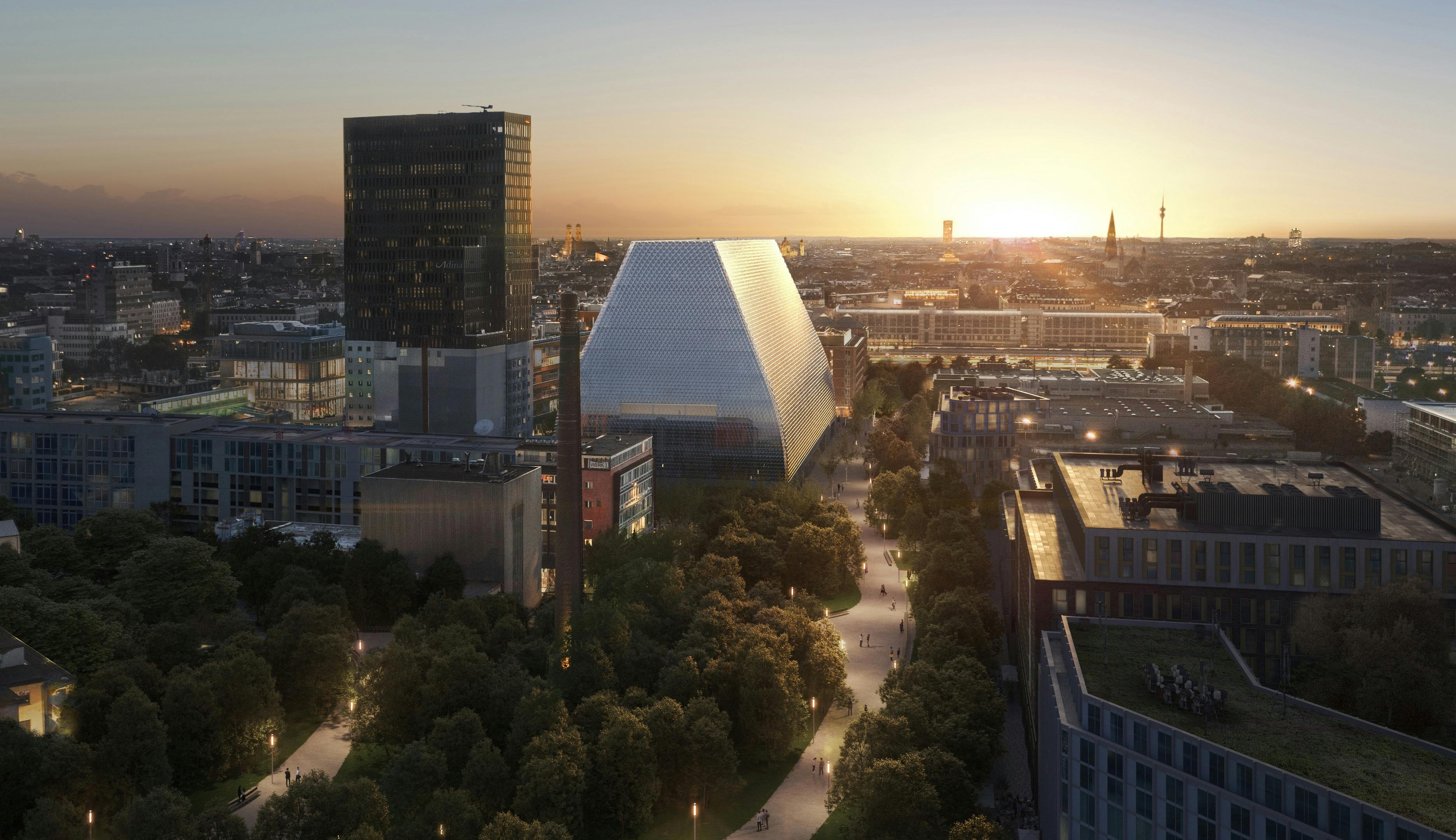 Errichtung eines neuen Konzerthauses in München