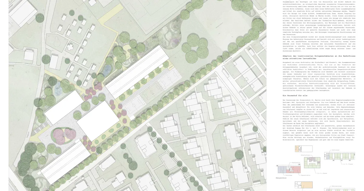 5. Rang : Erweiterung Primarschule St. Martin in Sursee (CH ...