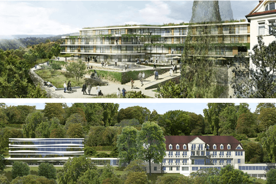 Zwei 1. Preise oben: TMK Architekten ° Ingenieure GbR, FSWLA Landschaftsarchitektur GmbH unten: woernerundpartner, club L94
