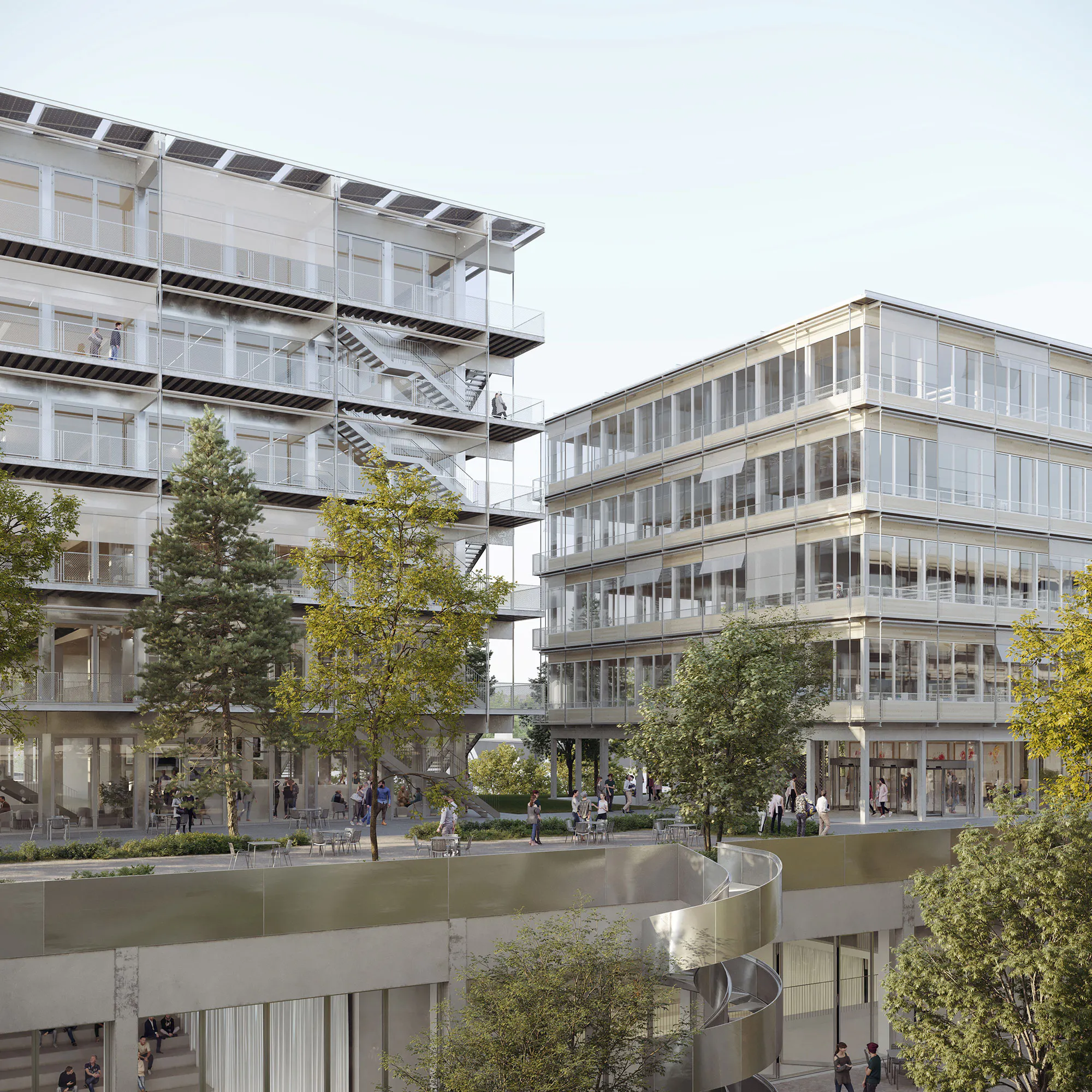 3. Rang : Neubau Forschungs- und Lehrgebäude PORTAL UZH der Universität ...